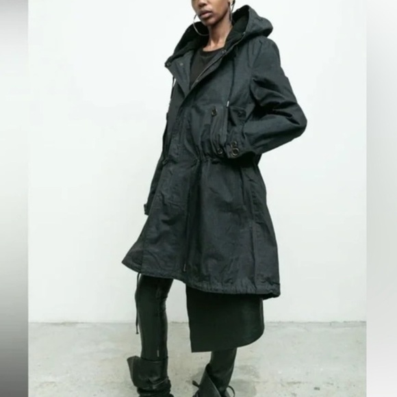Nicholas K Jackets & Blazers - 🆕 Nicolas K x Free People Byard Trench Jacket Waxed Canvas